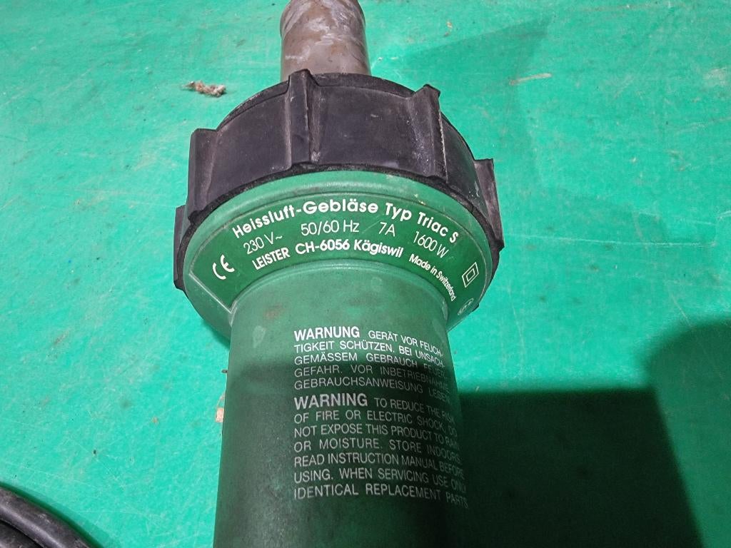 Sèche-cheveux Leister, Info@degoeiekoop.be, Enlèvement ou Envoi, Leister, Utilisé
