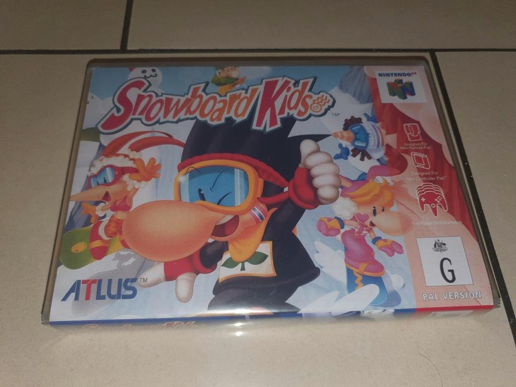 Snowboard Kids N64 Game Case, Verzenden, Zo goed als nieuw