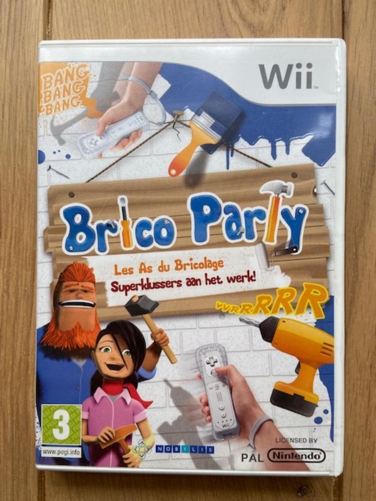 Jeu Wii "Brico Party", 2 spelers, Ophalen of Verzenden, Zo goed als nieuw, Vanaf 3 jaar