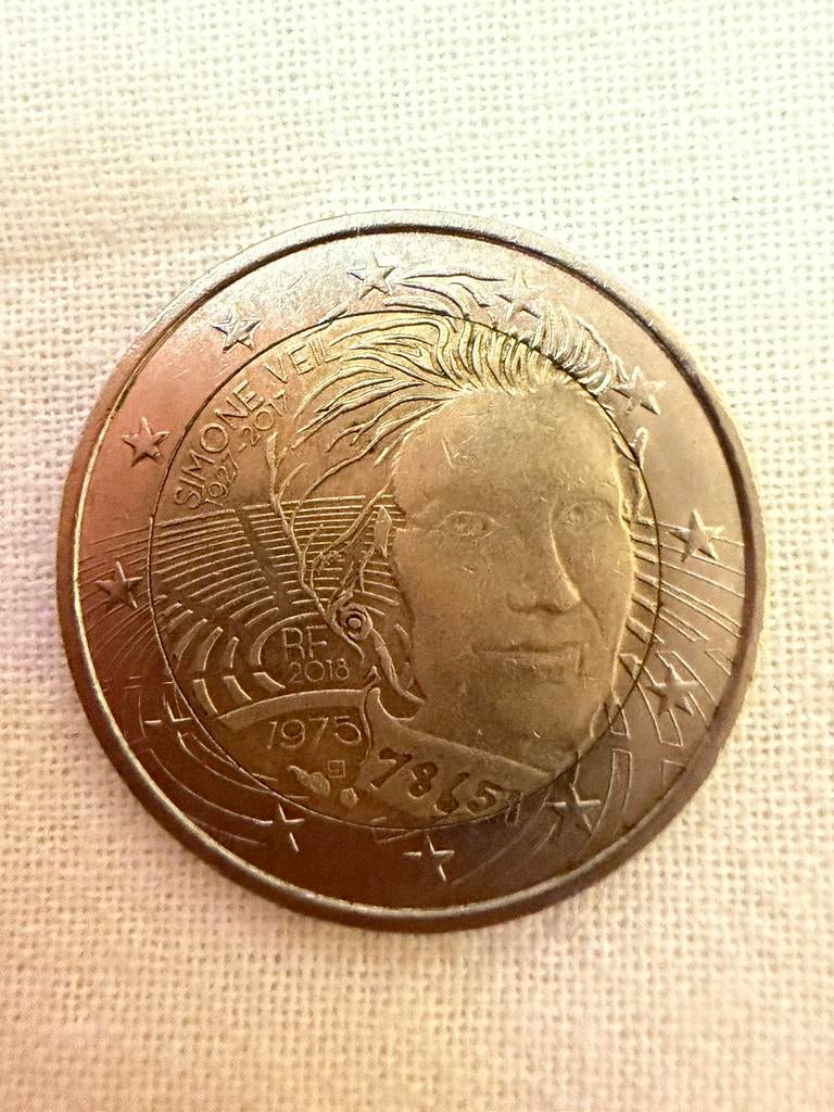 Pièce simon veil 1975, Postzegels en Munten, Ophalen of Verzenden