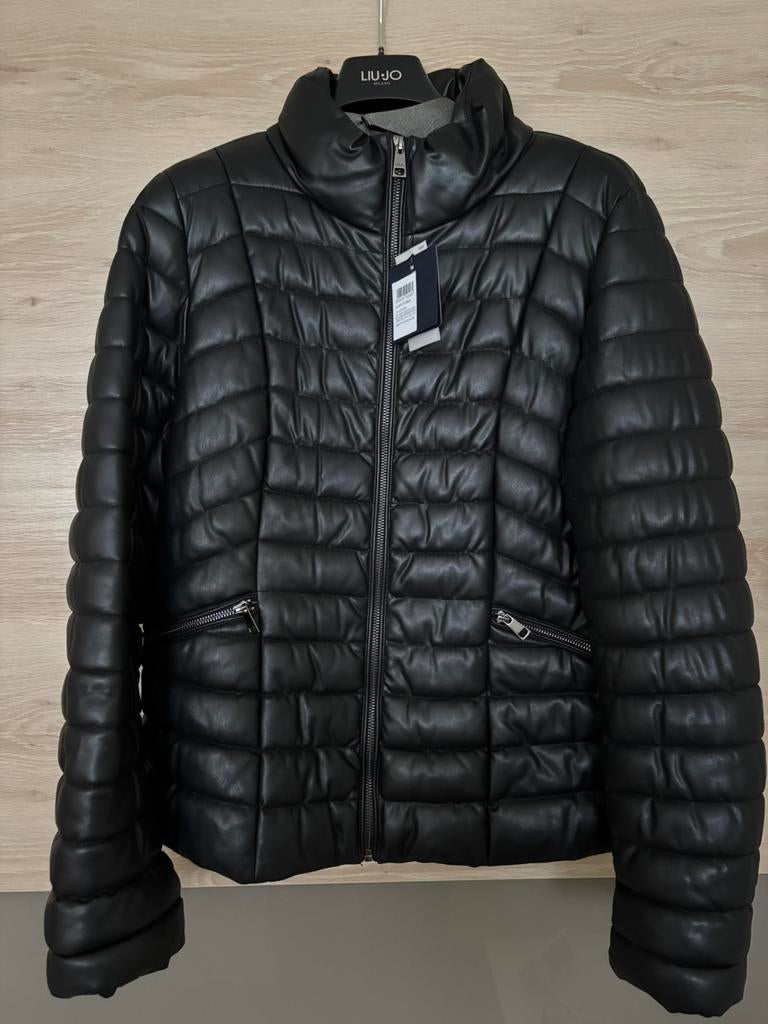 Mt 40 LIU JO gewatteerde damesjas, Kleding | Dames, Maat 38/40 (M), Liu Jo, Zwart, Ophalen of Verzenden