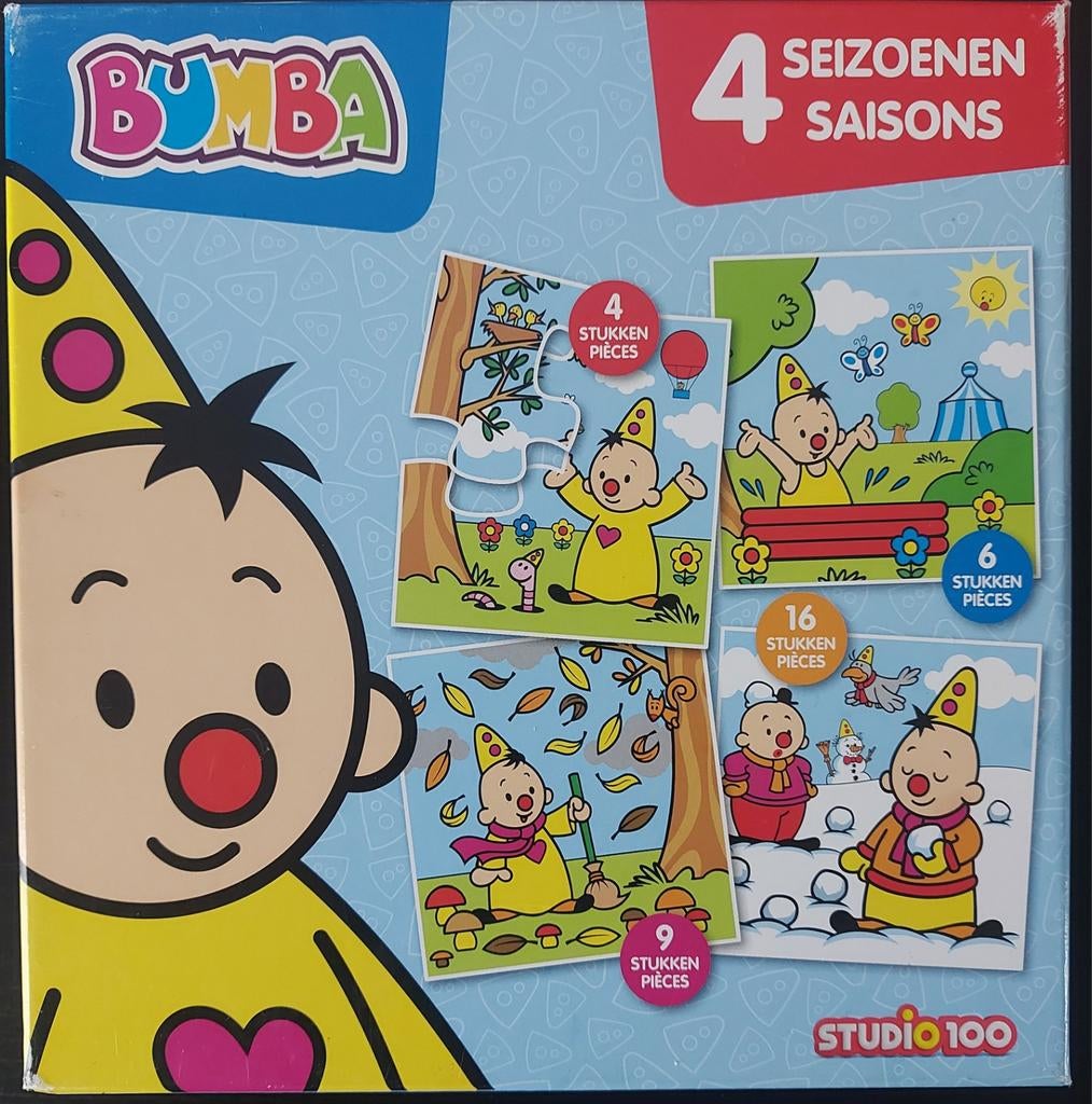 Bumba puzzel tot 16 stuks – 4 complete seizoenen, Enlèvement, 10 à 50 pièces, Utilisé, 6 mois à 2 ans