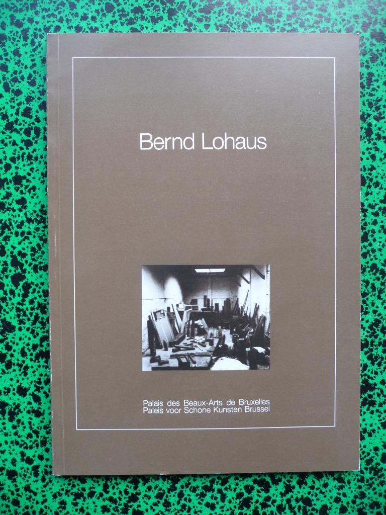 BERND LOHAUS - KUNSTBOEK PSK BRUSSEL, Ophalen of Verzenden, Zo goed als nieuw, Beeldhouwkunst