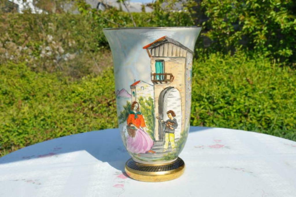 §  grand vase bequet decor serenade, Enlèvement ou Envoi