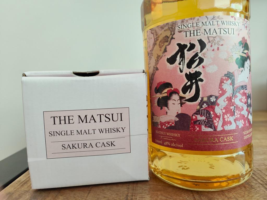 The Matsui Sakura Cask Single Malt - Kurayoshi Distillery, Overige gebieden, Overige typen, Nieuw, Ophalen of Verzenden