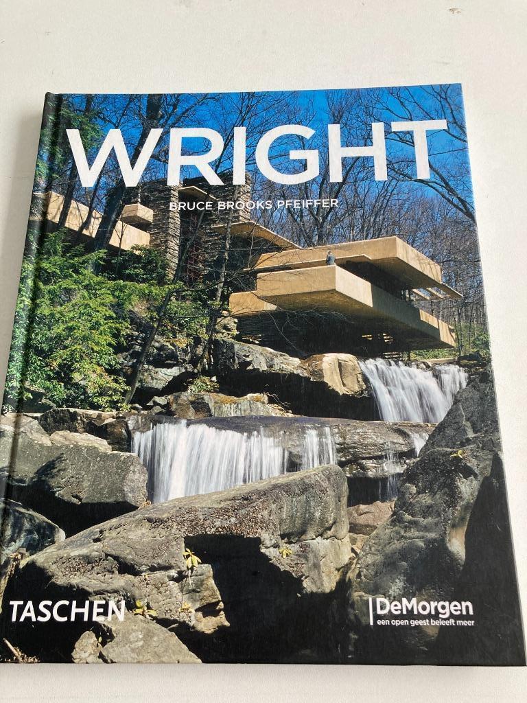 Taschen/De Morgen : Frank Lloyd Wright ( 1867 - 1959 ), Boeken, Architecten, Ophalen of Verzenden, Zo goed als nieuw, Bruce Brooks Pfeiffer