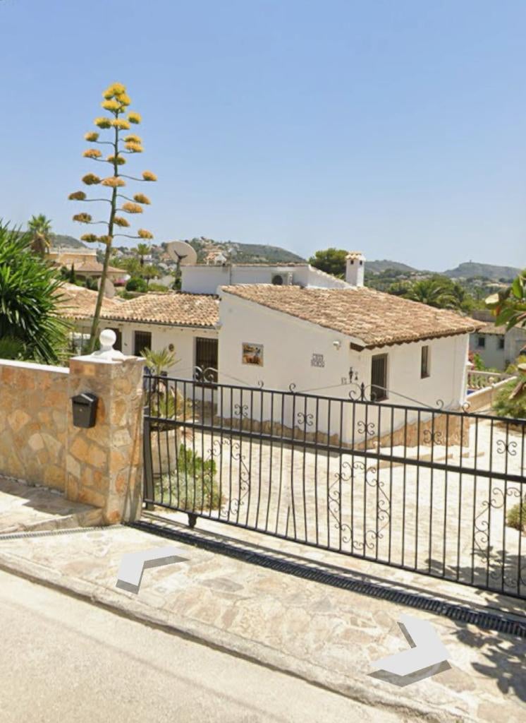 Moraira - Rustig gelegen villa met zeezicht en privé zwembad, Dorp, Costa Blanca, Aan zee, Wasmachine
