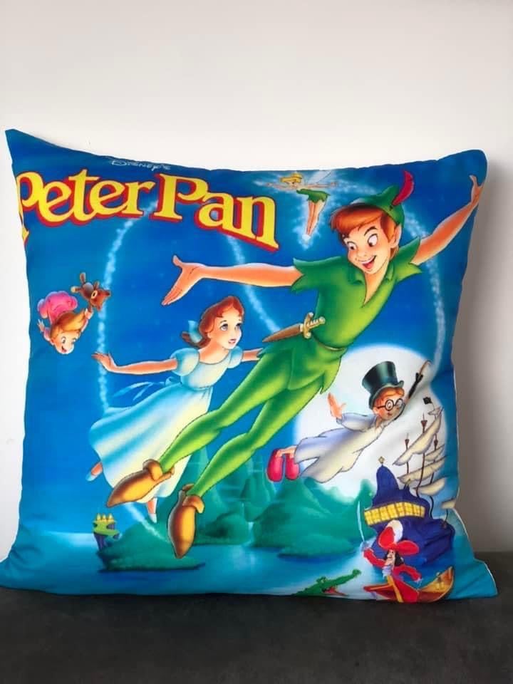 Housse de coussin Peter pan avec garnissage intérieur, Maison & Meubles, Neuf