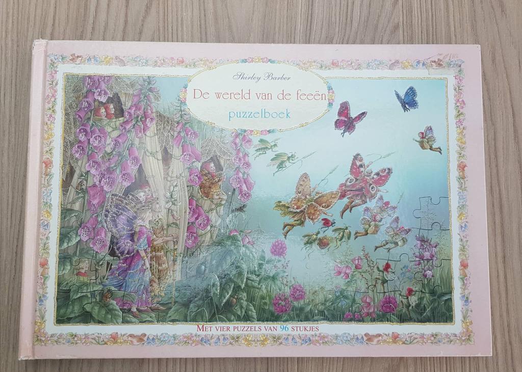 PUZZEL-BOEK Shirley Barber, Ophalen of Verzenden, Meer dan 50 stukjes, Gebruikt, 4 tot 6 jaar
