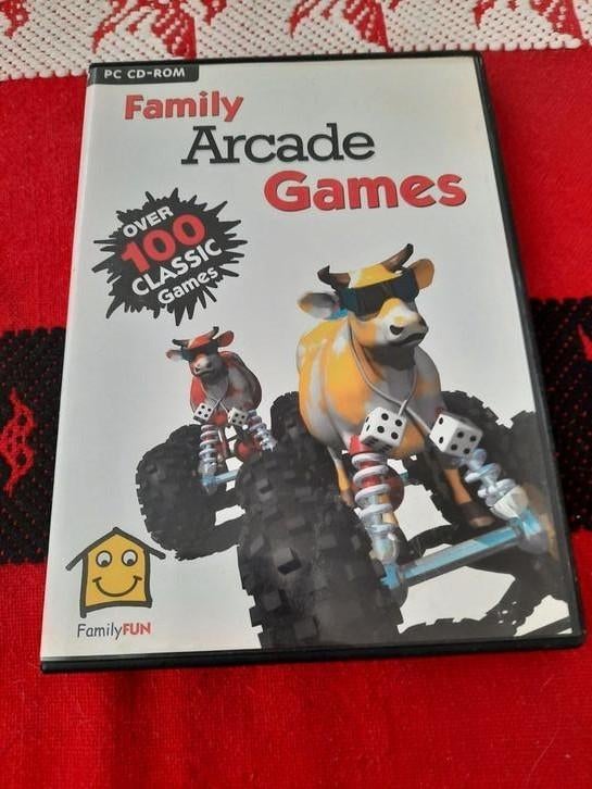 PC CD-Rom Family Arcade Games, Ophalen of Verzenden, Gebruikt