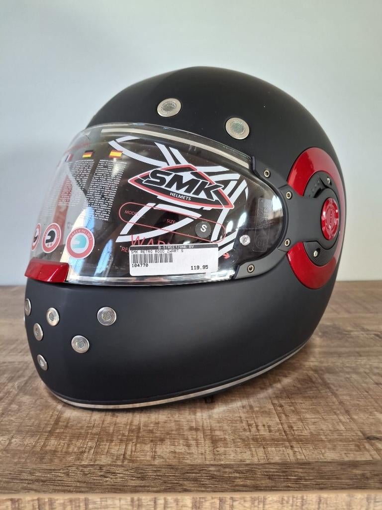 STOCKDEALS! Motorhelm Integraal - SMK Retro Ranko (Maat S), Motoren, Kleding | Motorhelmen, Dames, Integraalhelm, S, Ophalen