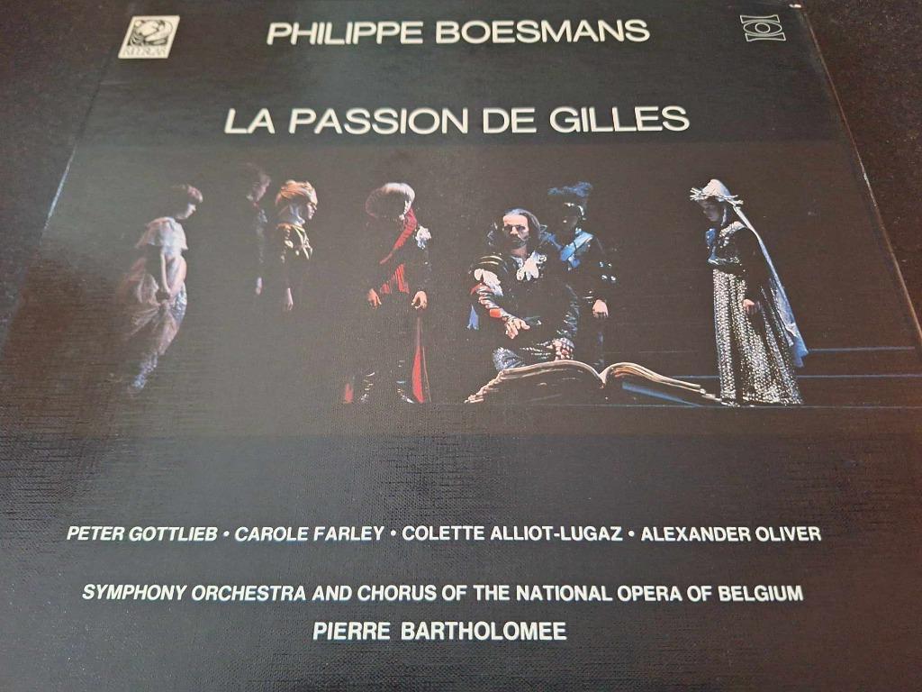 Boesmans - La Passion De Gilles - Opera In Three Acts Box, CD & DVD, 12 pouces, Du modernisme à nos jours, Enlèvement ou Envoi