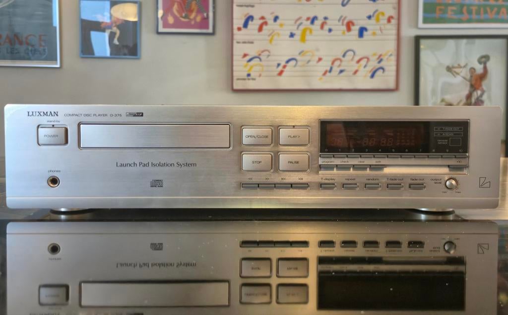 CD-speler Luxman D-375 (Champagne), Ophalen