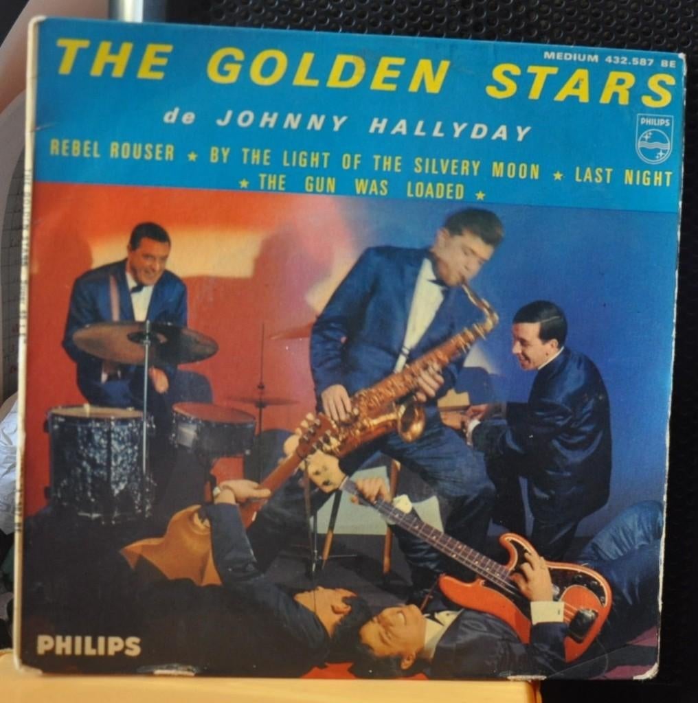 vinyl 45 tours the golden star de johnny hallyday (x20342), Enlèvement ou Envoi, Utilisé, Rock and Roll