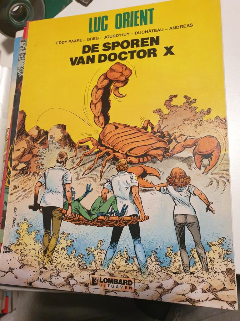 Paape - Luc orient Nr 17 sporen van doctor X.      ZELDZAAM, Enlèvement ou Envoi, Comme neuf, Paape