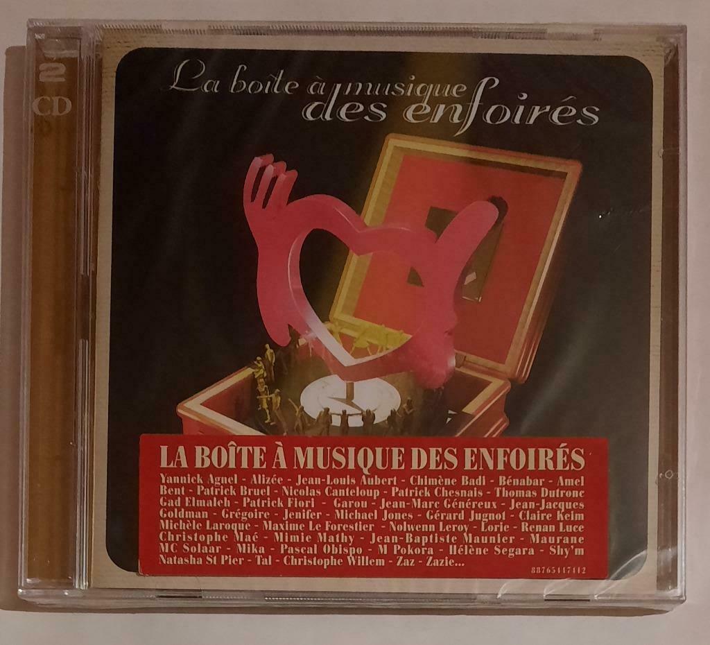La Boîte à Musique des Enfoirés (2 CD) neuf sous blister, Enlèvement ou Envoi, Neuf, dans son emballage