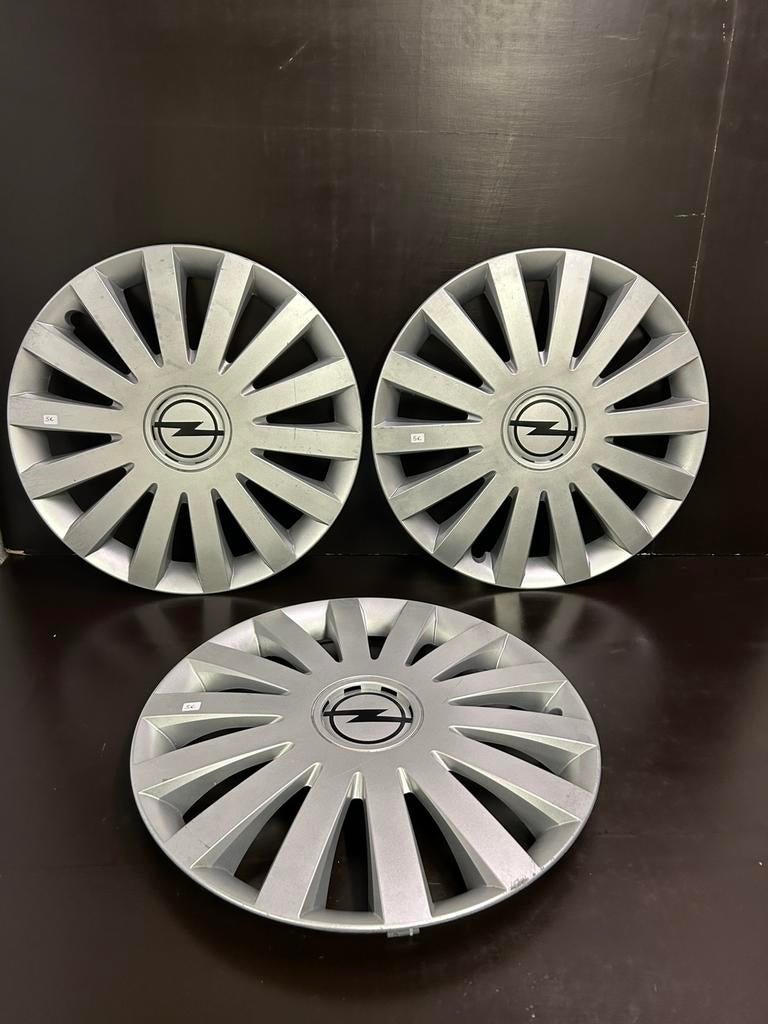 3 enjoliveurs Opel zafira 17", Enlèvement ou Envoi, Utilisé