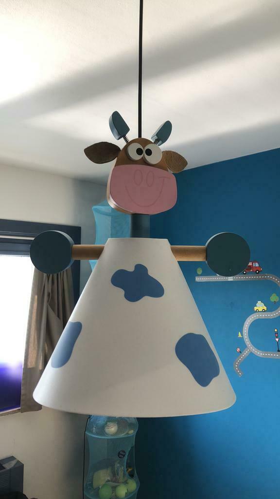 Lampe suspendue vache à partir de zéro, Enlèvement, Comme neuf, Lampe