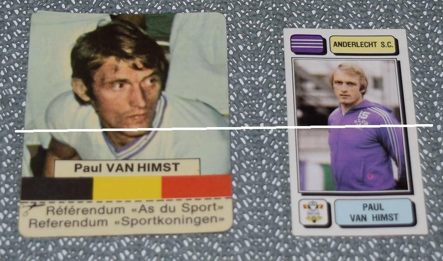 RSCA / Paul Van Himst / Panini & Sportkoningen, Verzamelen, Verzenden, Gebruikt, Poster, Plaatje of Sticker