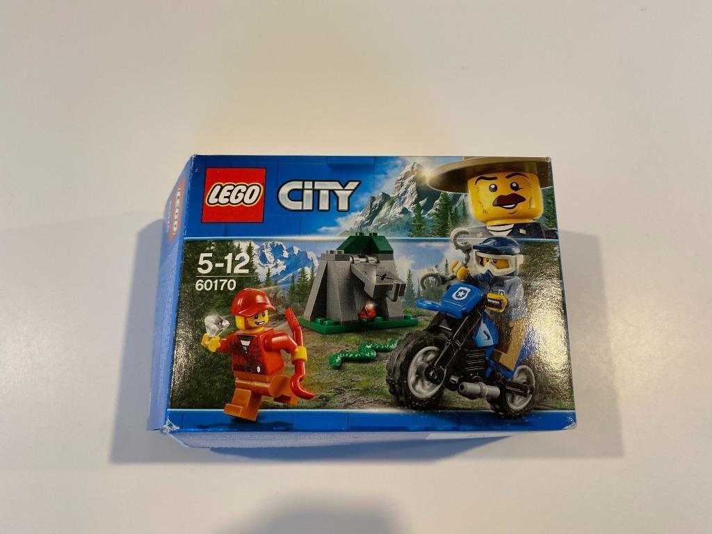 Lego City 60170 - Off-road achtervolging, Ophalen of Verzenden, Zo goed als nieuw, Complete set, Lego