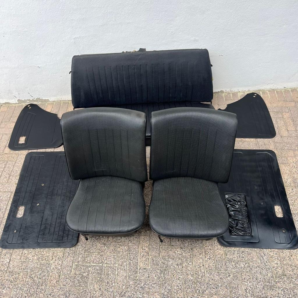 VW Super Beetle 70-72 1302 Compleet interieur zwart, Ophalen of Verzenden, Gebruikt