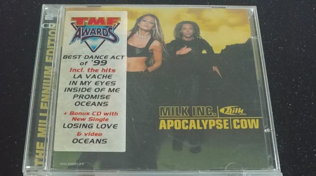 Album Apocalypse Cow de Milk Inc., 2 albums, Enlèvement ou Envoi, Comme neuf, Dance populaire, Coffret