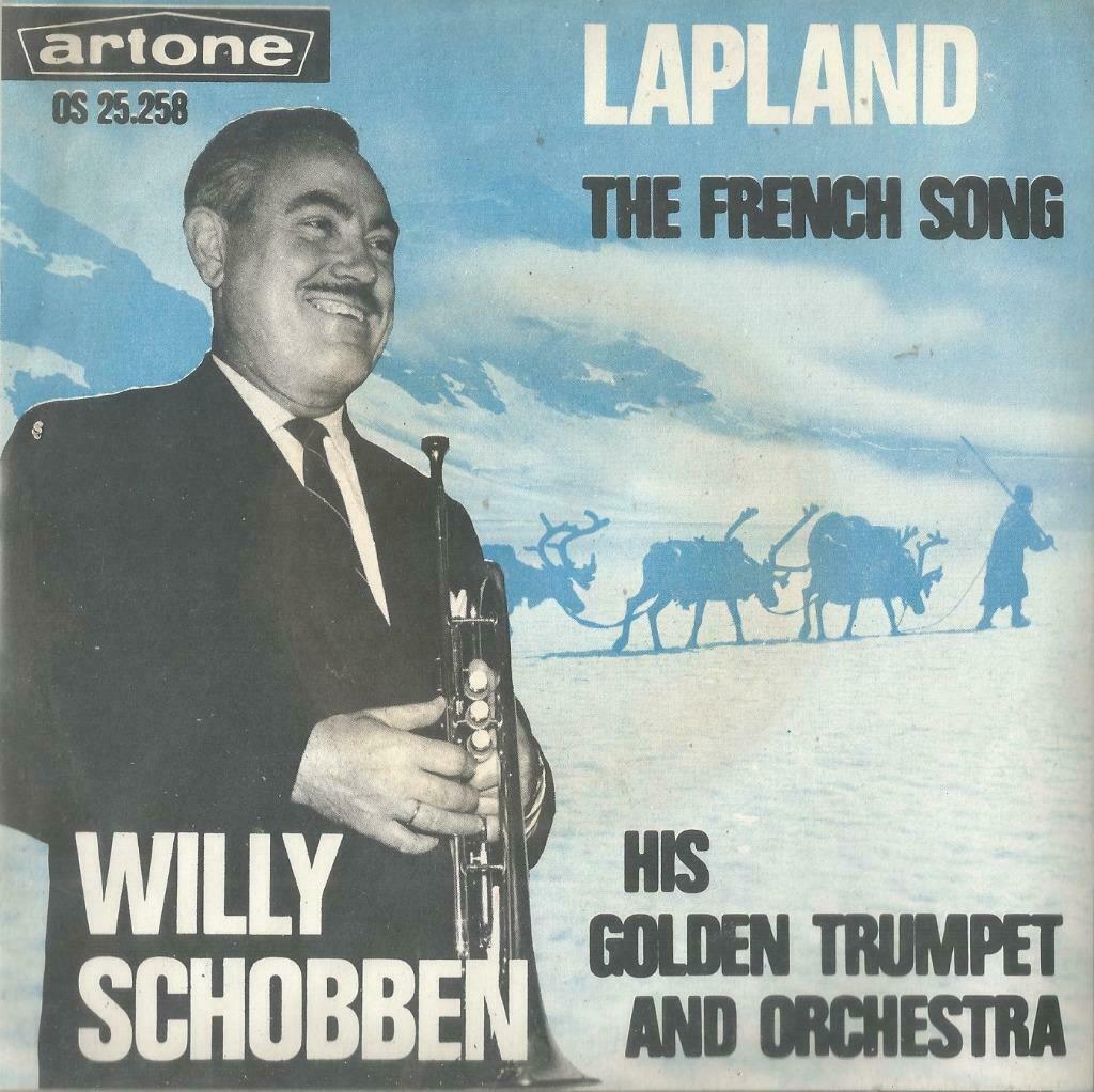 Willy Schobben – Lapland / The French song – Single, Gebruikt, 7 inch, Single, Ophalen of Verzenden