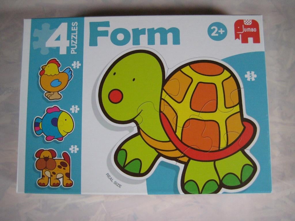 Puzzel Form - Jumbo, Enlèvement ou Envoi, 10 à 50 pièces, Neuf, 2 à 4 ans