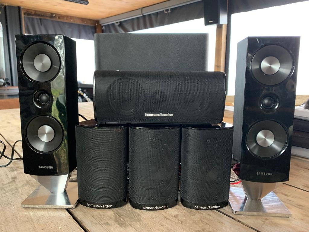 Harman kardon speakerset, Enlèvement, Utilisé, Autres marques