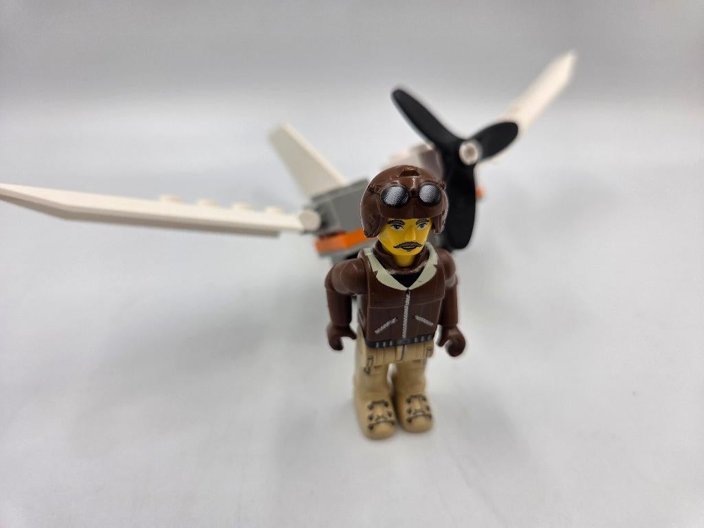 Lego Jack Stone 4614 Ultralight Flyer, Ophalen of Verzenden, Zo goed als nieuw, Complete set, Lego