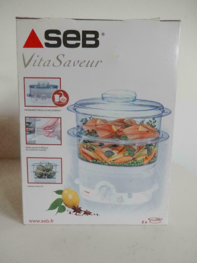 STOOMKOKER SEB VITA SAVEUR, Electroménager, Enlèvement ou Envoi, Lave-vaisselle, Neuf