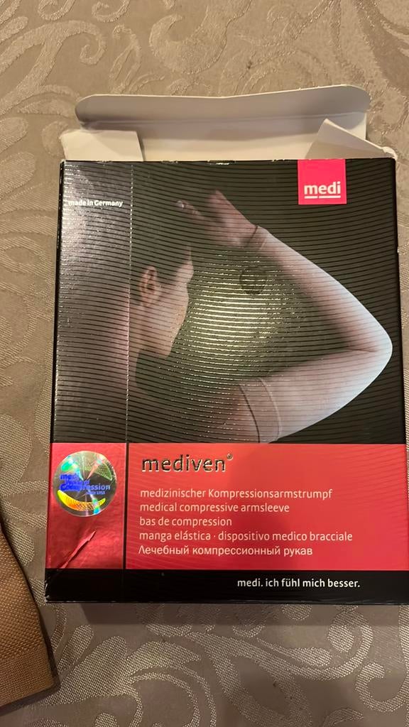 Bas de contention Mediven pour bras, Divers, Enlèvement ou Envoi, Comme neuf