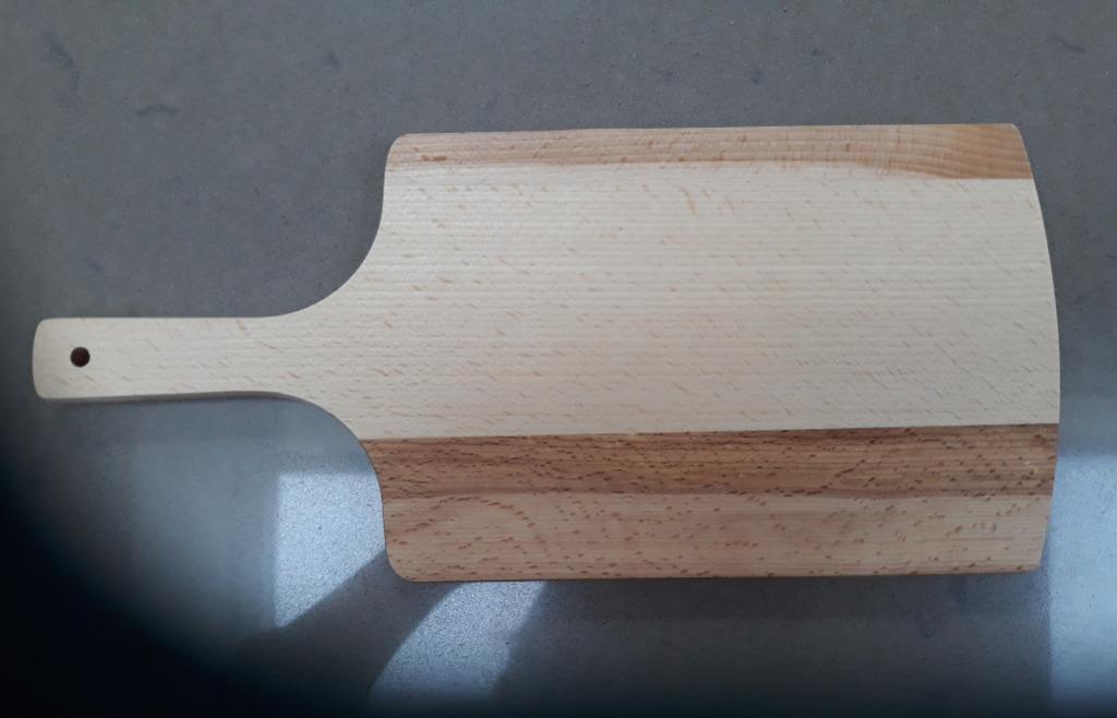 houten snijplank mooi stevig 35 x 16 cm nieuw, Ophalen of Verzenden, Nieuw