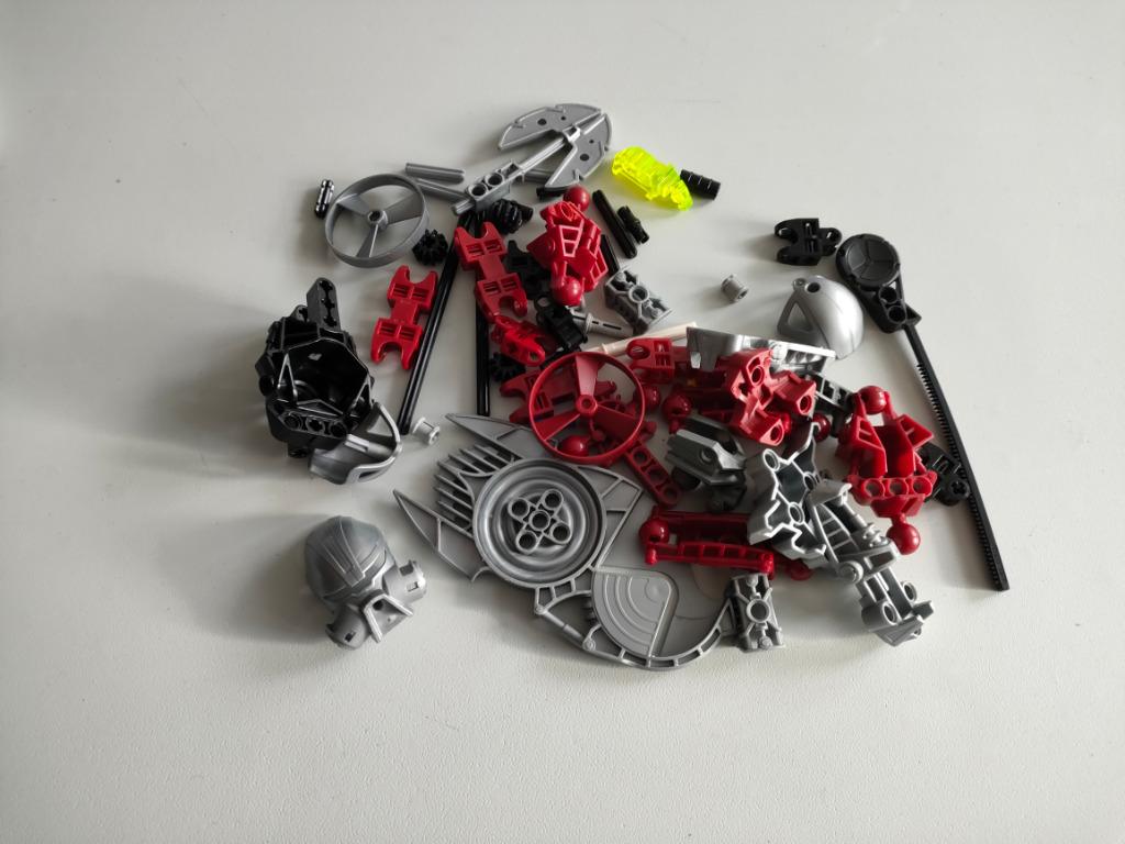 Lego bionicle 8763 Toa Norik, Ophalen of Verzenden, Gebruikt, Complete set, Lego