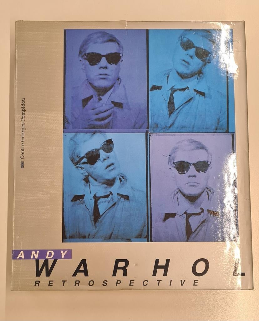 ANDY WARHOL- Retrospective - Centre Pompidou - 1990