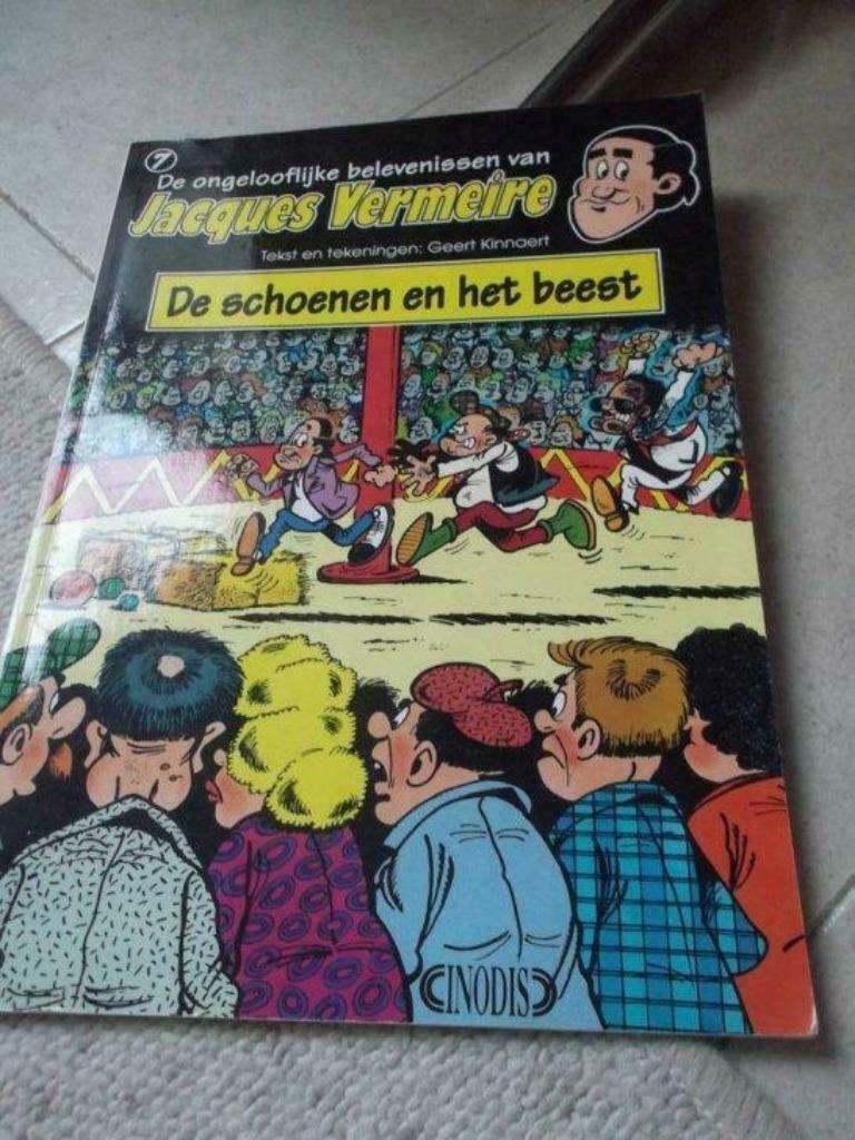 strip "de ongelooflijke gebeurtenissen van Jacques Vermeire", Boeken, Stripverhalen, Eén stripboek, Ophalen of Verzenden, Zo goed als nieuw