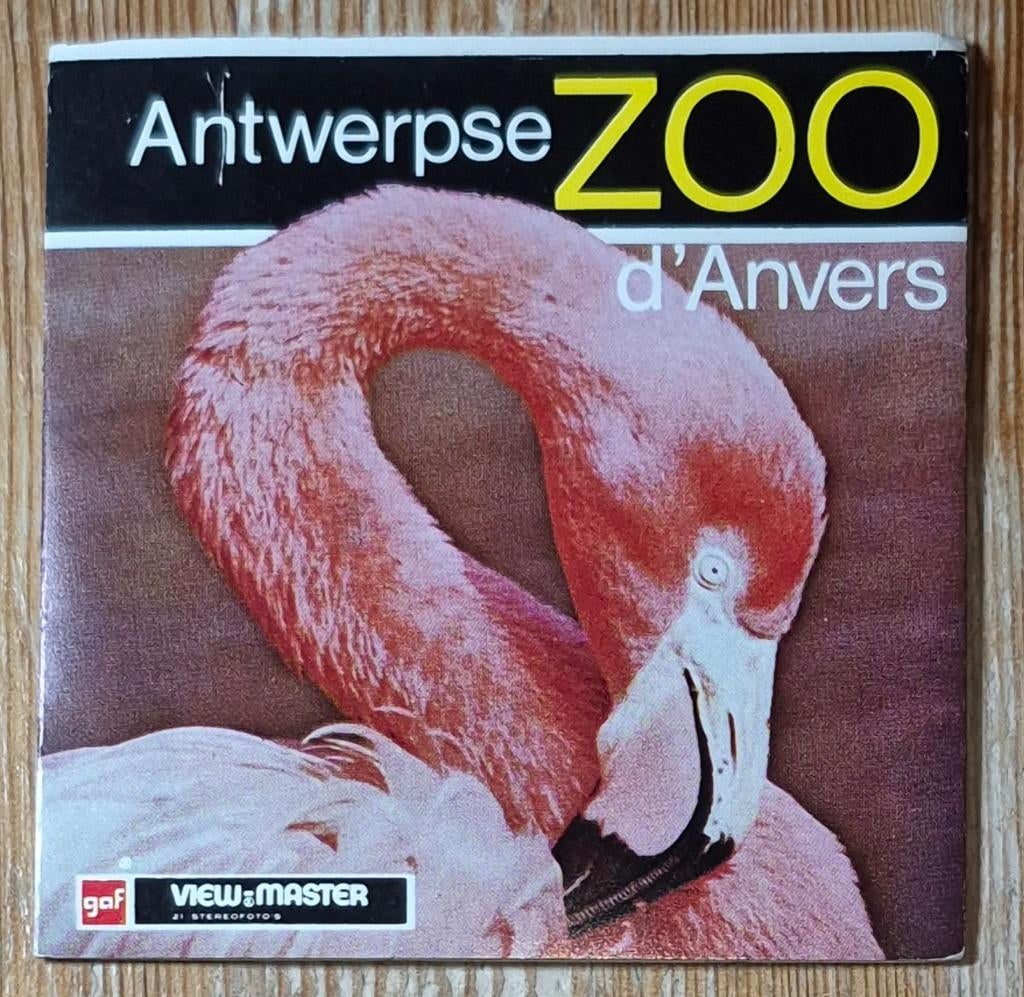 View-Master C 372 Antwerpse Zoo d'Anvers 1971, Collections, Enlèvement ou Envoi, Utilisé