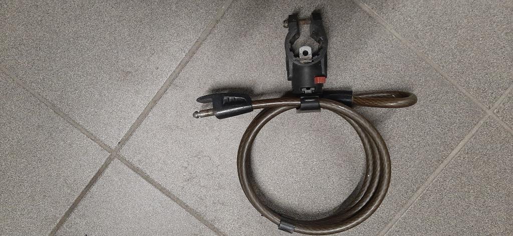 Fiets kabel slot Axa, Fietsen en Brommers, Fietsaccessoires | Fietssloten, Ophalen, Gebruikt, Kabelslot