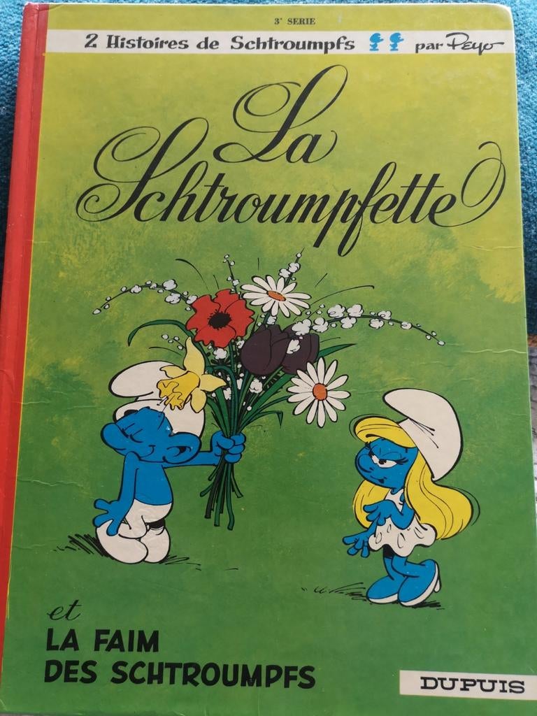 Les Schtroumpfs - La Schtroupfette n°3, Eén stripboek, Ophalen, Gelezen, Peyo
