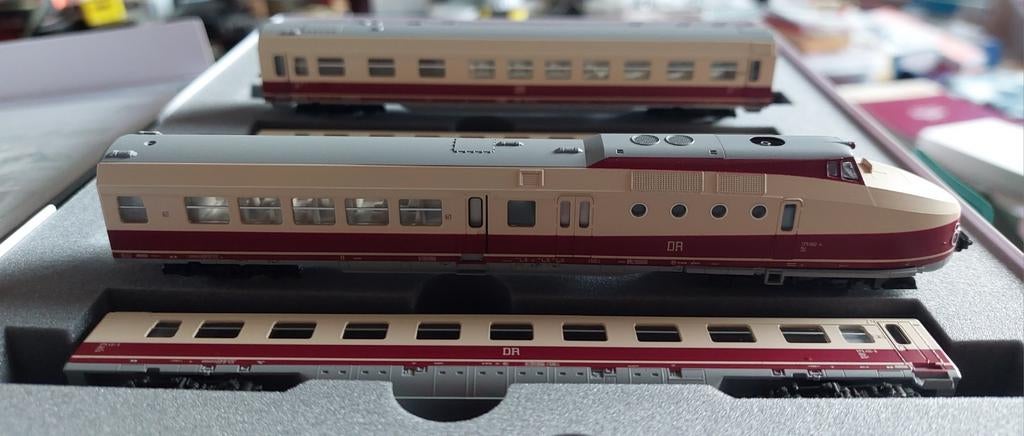 NLK 1201 KATO 10-745-1 SVT GÖRLITZ 6-DELIG 1/160, Hobby en Vrije tijd, Modeltreinen | N-Spoor, Overige merken, Treinset, Gelijkstroom