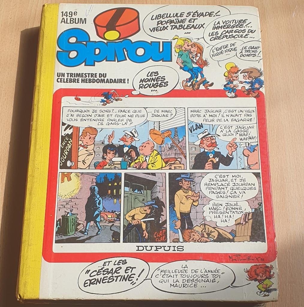 149. Spirou album du journal, Gelezen, Eén stripboek, Ophalen of Verzenden, Dupuis