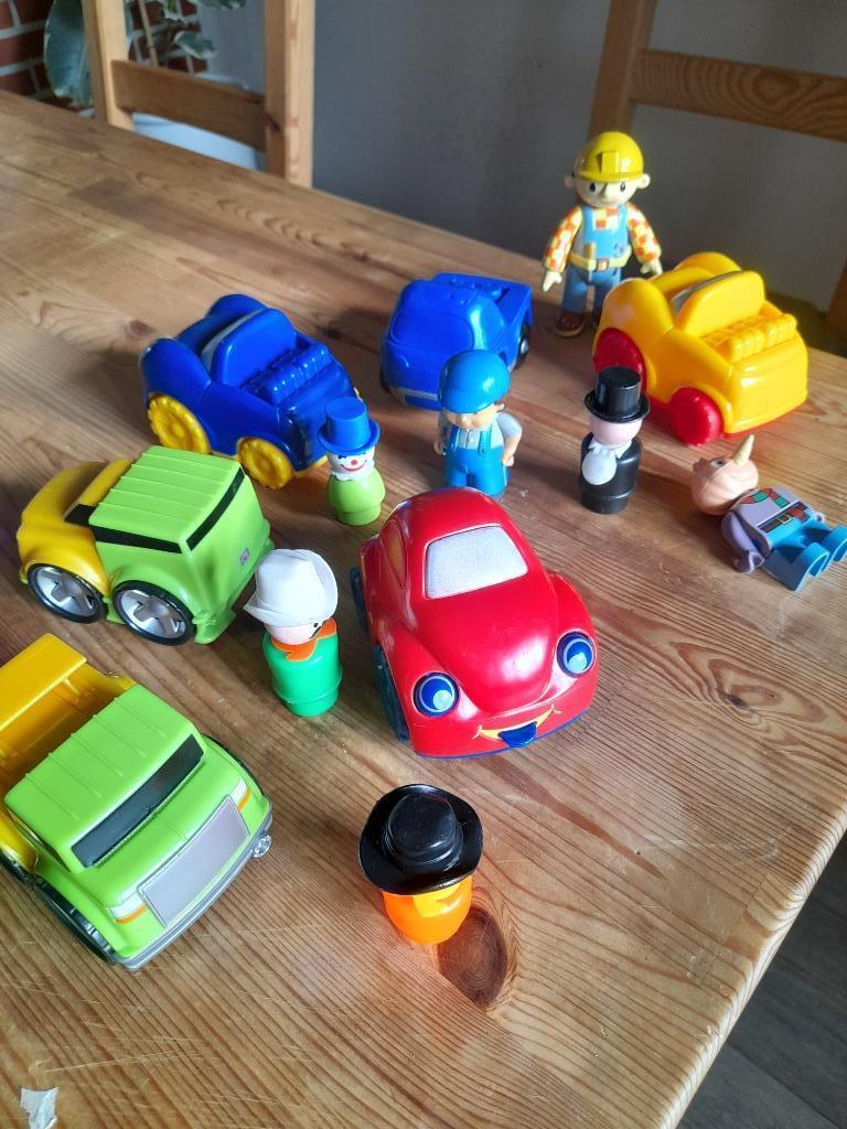 mix van popjes en auto's, Ophalen of Verzenden, Gebruikt, Jongen of Meisje