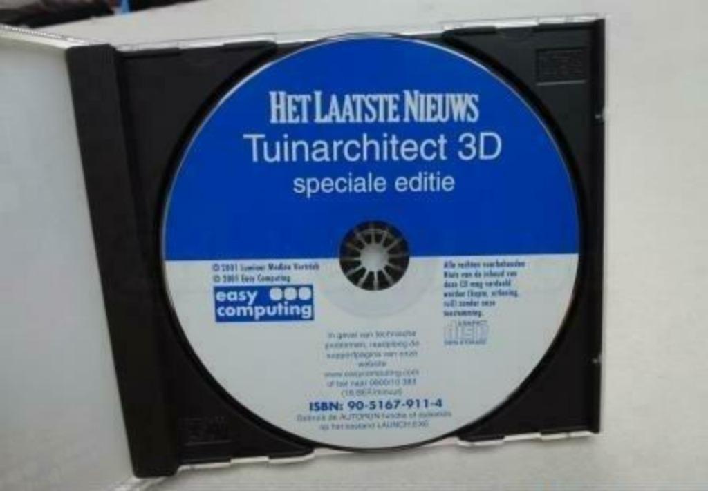 tuinarchitect 3D je tuin ontwerpen beplanten virtueel bezoek, Enlèvement ou Envoi, Utilisé, Ustensile