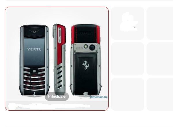 Gsm vertu Ascent.Ferrari collector, Télécoms, Autres modèles, 3 à 6 mégapixels, Enlèvement, Sans abonnement
