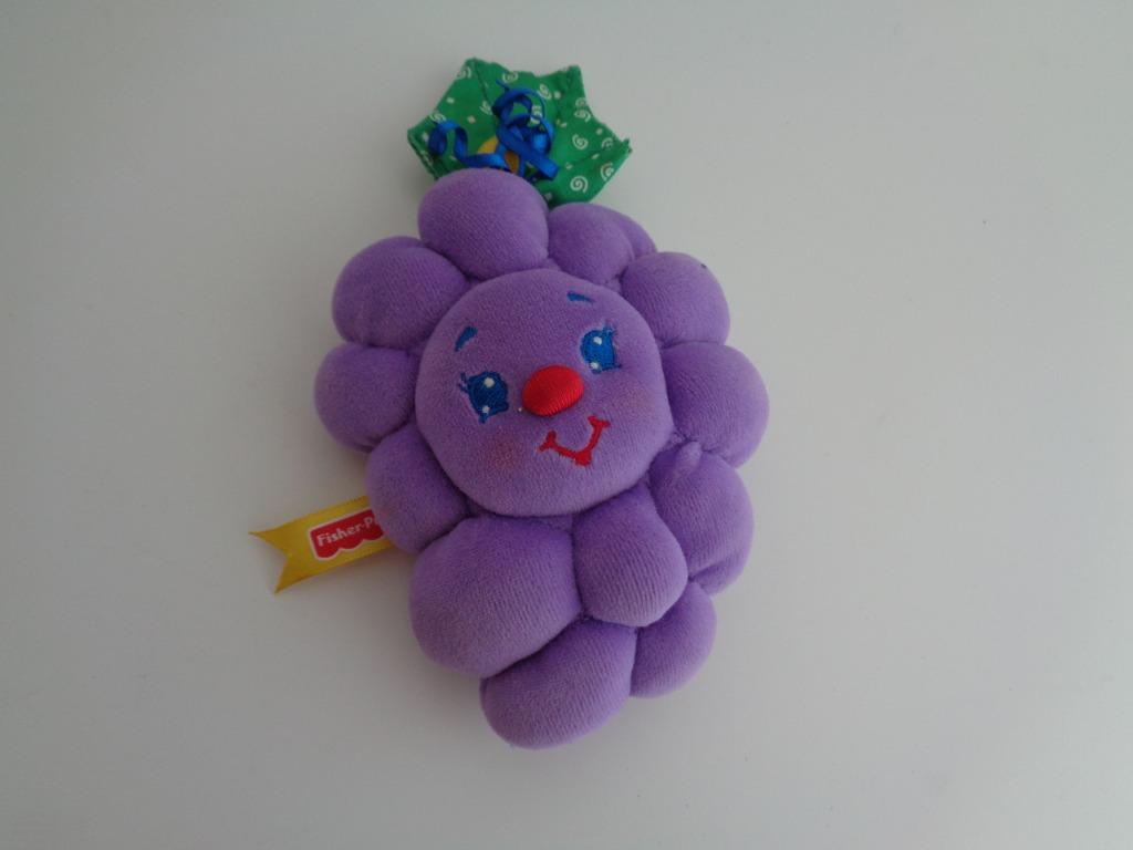 Petit doudou " Fisher-price" violet 1999, Enlèvement ou Envoi, Comme neuf, Autres types