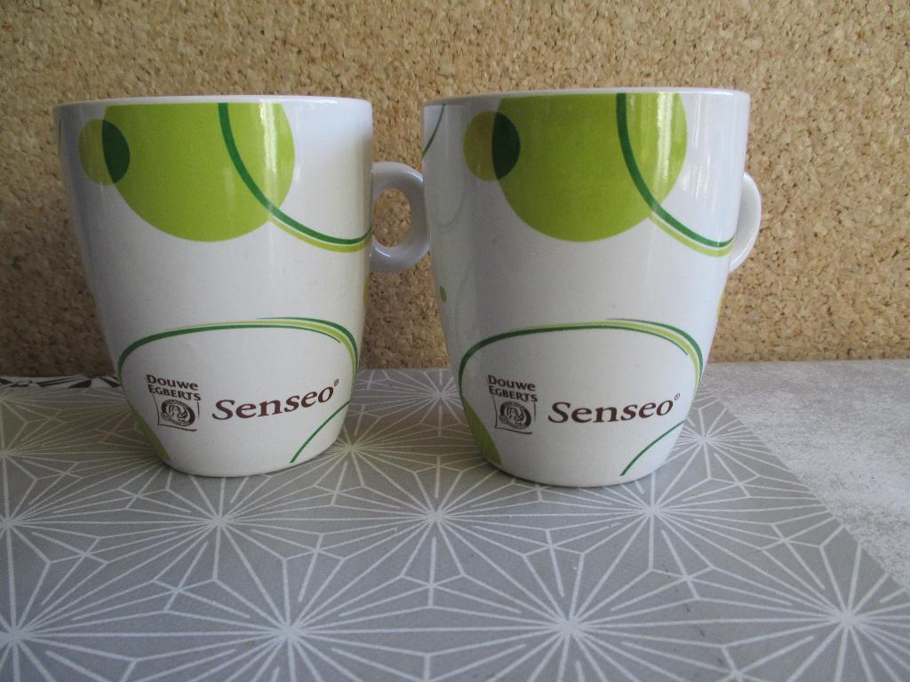 senseo tassen 4x, Huis en Inrichting, Keuken | Servies, Ophalen, Zo goed als nieuw, Overige stijlen, Kop(pen) en/of Schotel(s)