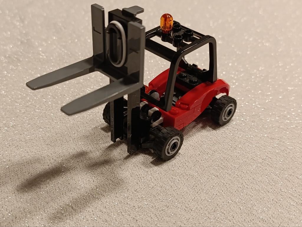 Lego CITY heftruck, Ophalen, Lego