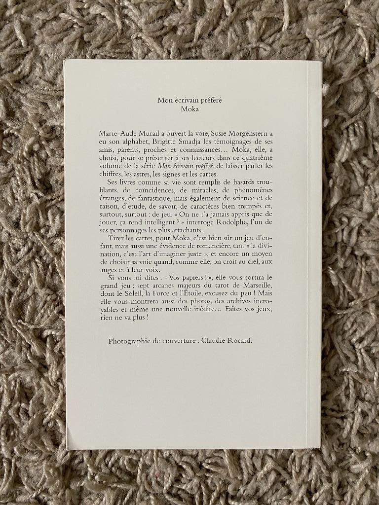 Livre 'Mon écrivain préféré : Moka' de Sophie Chérer, Livres, Enlèvement ou Envoi, Sophie Chérer, Comme neuf, Europe autre