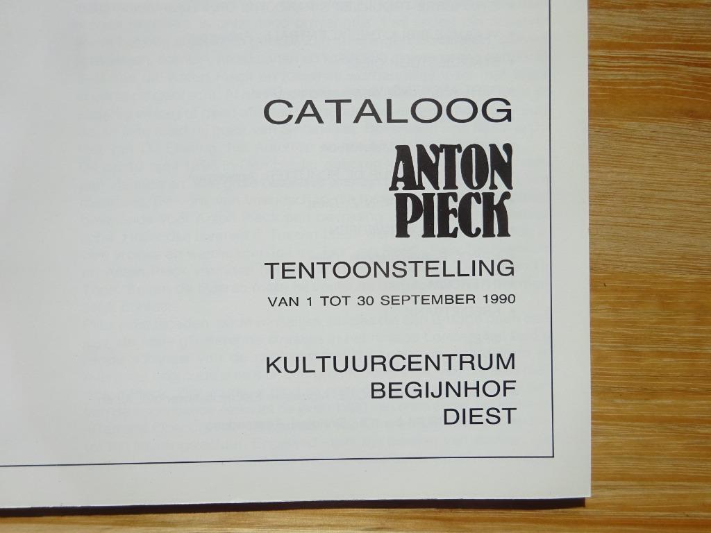 Anton Pieck, 1990 Begijnhof Diest, Ophalen of Verzenden, Zo goed als nieuw, Schilder- en Tekenkunst