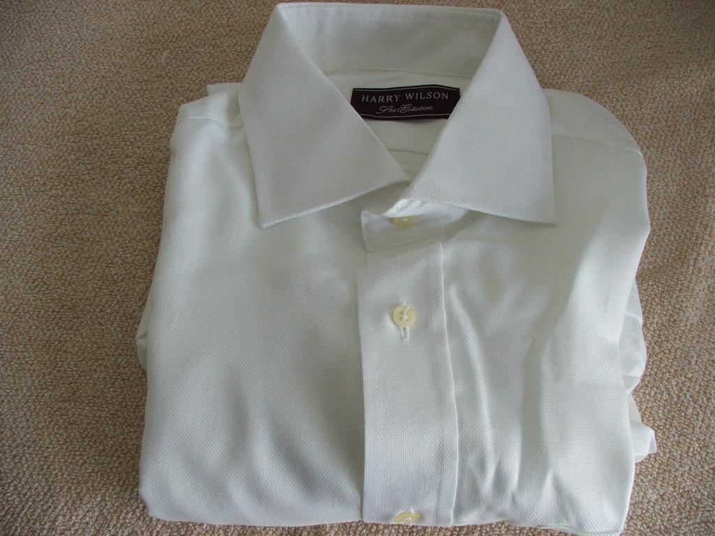 Witte herenhemd Harry Wilson, Kleding | Heren, Harris Wilson, Wit, Nieuw, Ophalen of Verzenden